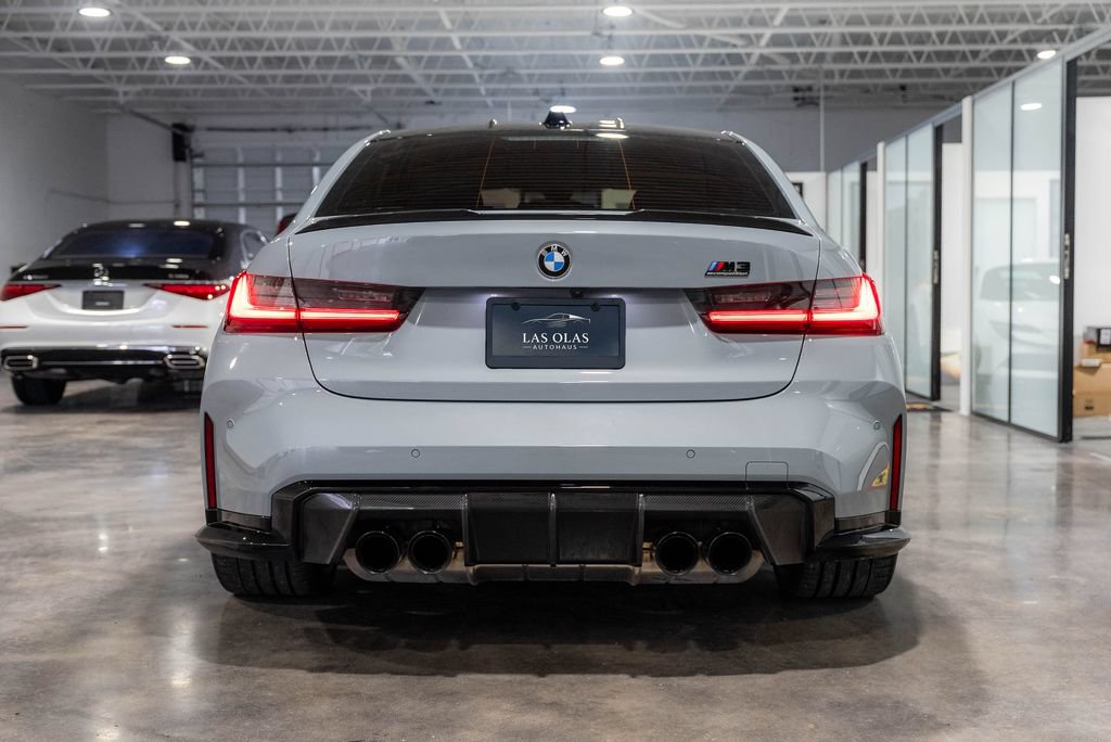 Used 2024 BMW M3 Competition w/ M Carbon Exterior Package RWD image 28
