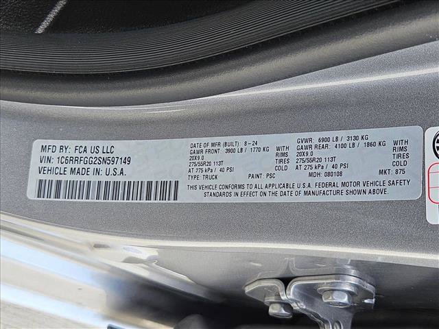 Used 2025 RAM 1500 Tradesman AWD/4WD image 24