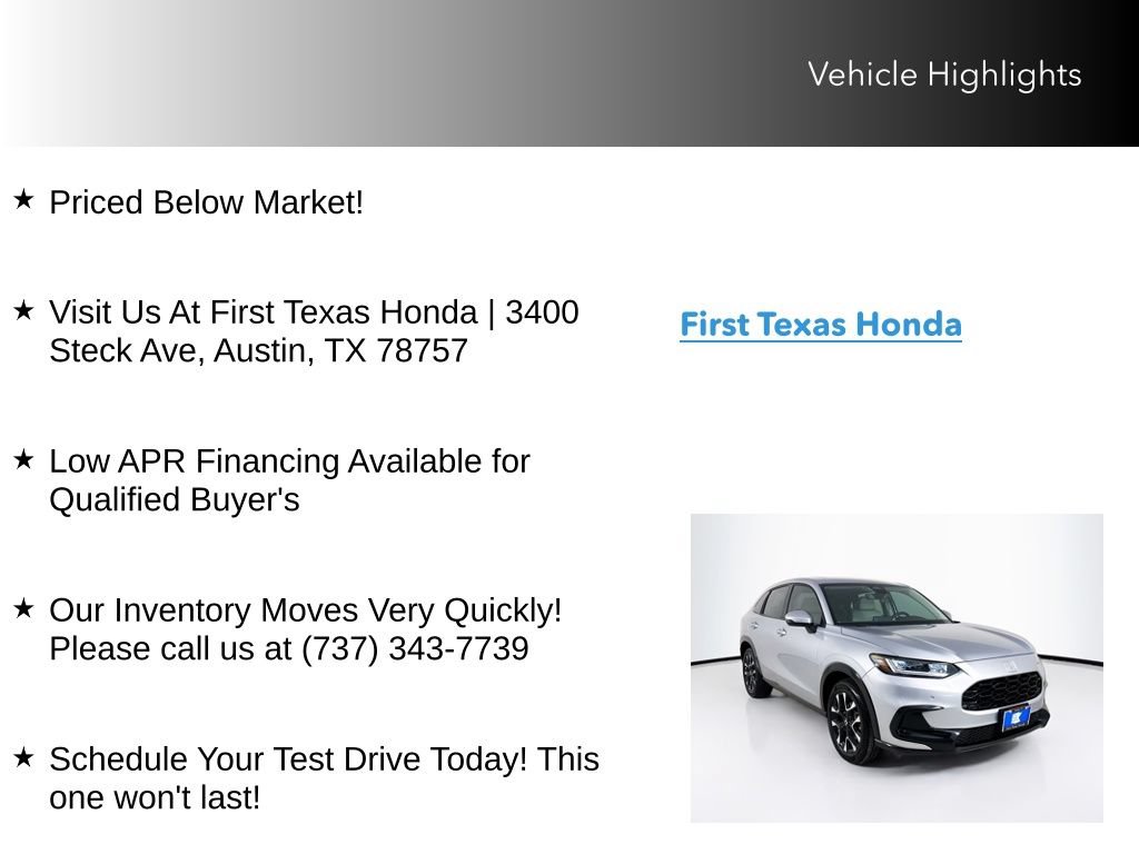 Used 2026 Honda HR-V EX-L image 10