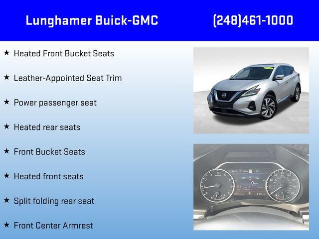 Used 2020 Nissan Murano SL w/ Moonroof Package AWD/4WD image 24