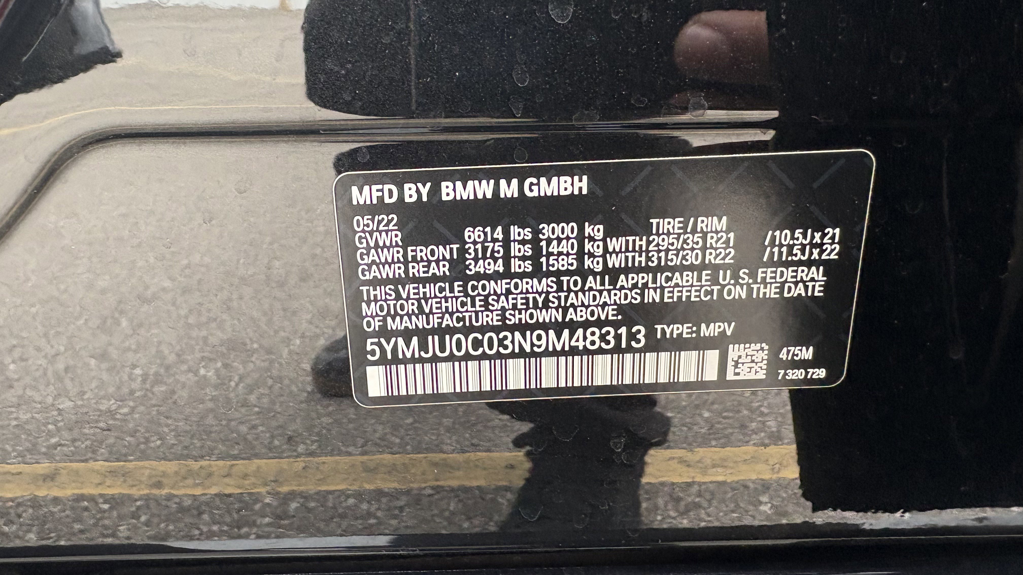 Used 2022 BMW X5 M w/ Competition Package 2 image 34