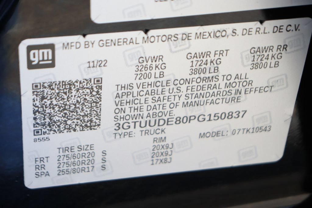 Used 2023 GMC Sierra 1500 SLT w/ SLT Premium Package AWD/4WD image 59