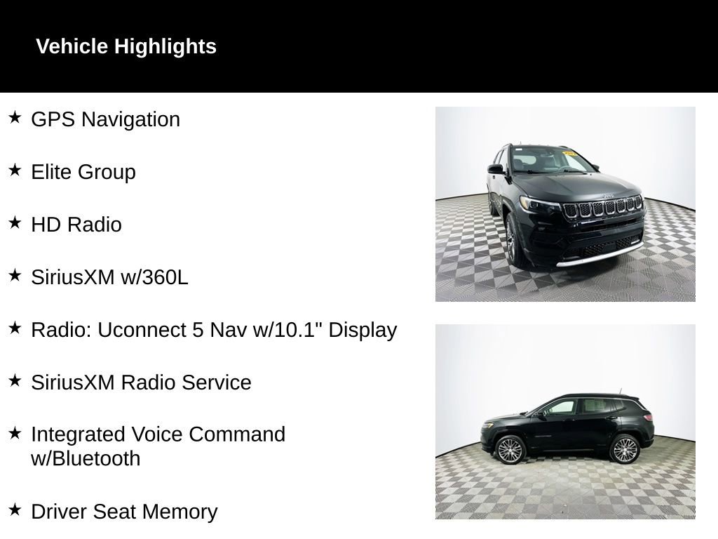 Used 2024 Jeep Compass Limited w/ Elite Group video 2