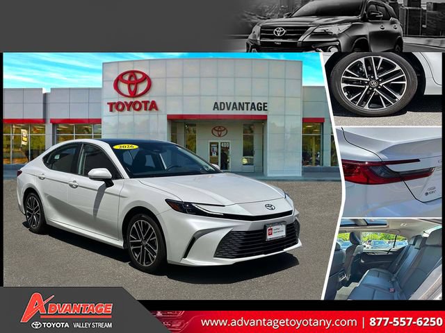 Certified 2026 Toyota Camry XLE w/ Premium Package AWD/4WD 360° Tour