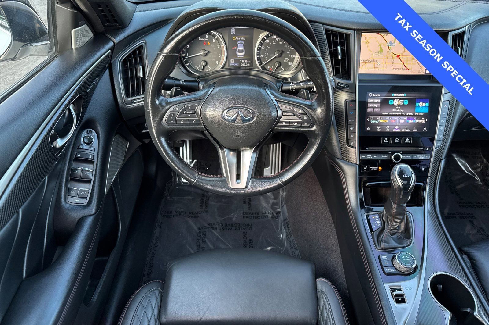 Used 2021 INFINITI Q50 Red Sport 400 w/ Cargo Package image 14