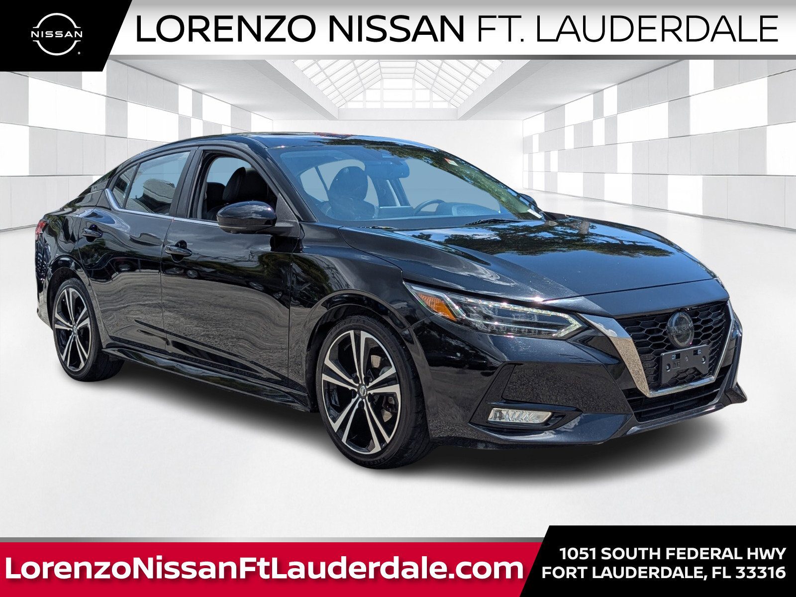 Certified 2020 Nissan Sentra SR w/ Premium Package FWD image 1