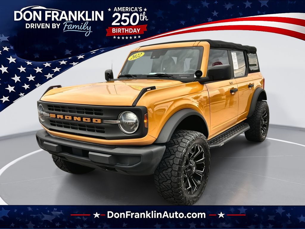 Used 2022 Ford Bronco 4-Door AWD/4WD image 1