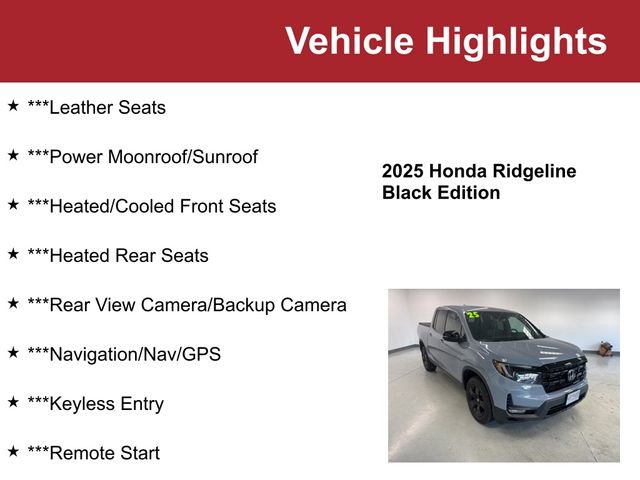 Used 2025 Honda Ridgeline Black Edition video 2