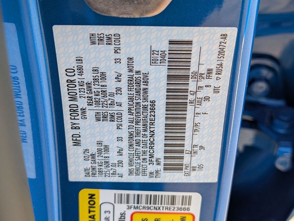 New 2026 Ford Bronco Sport Outer Banks w/ Outer Banks Tech Package+ image 54