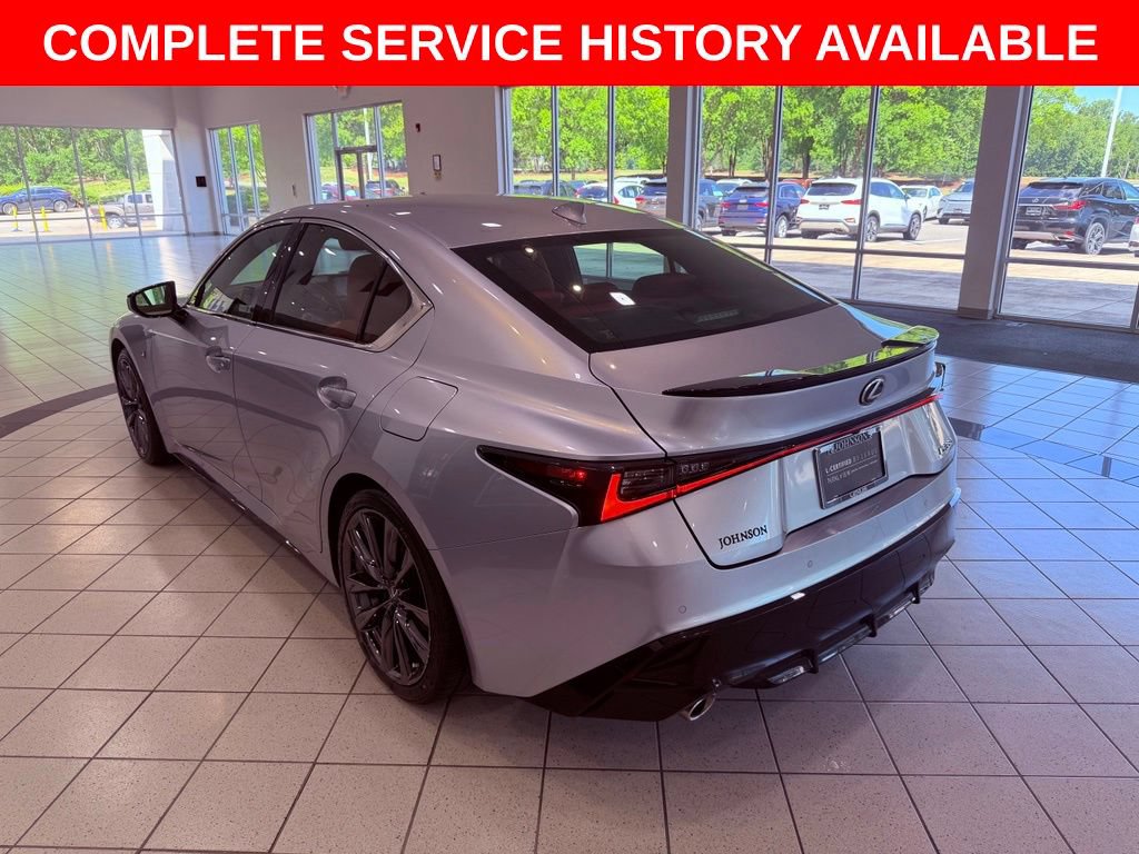 Certified 2024 Lexus IS 350 F Sport w/ Navigation Package RWD image 5