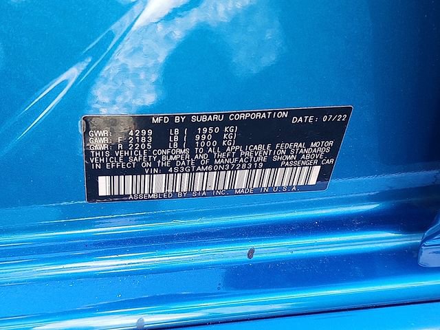 Certified 2022 Subaru Impreza 2.0i Sport w/ Popular Package #3 AWD/4WD image 27