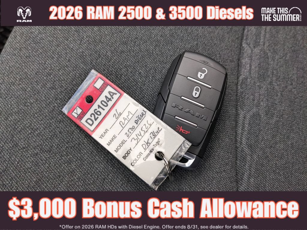 New 2026 RAM 2500 Warlock AWD/4WD image 42