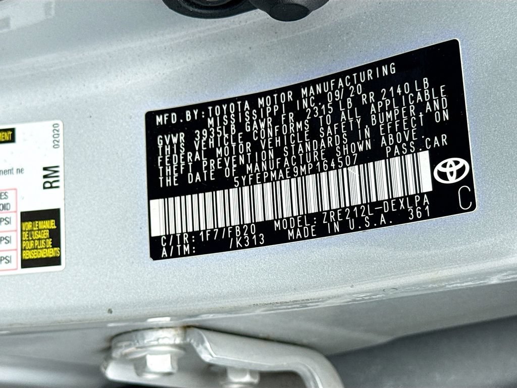 Used 2021 Toyota Corolla LE FWD image 41