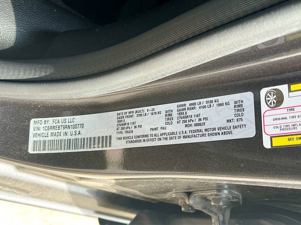 Used 2024 RAM 1500 Big Horn w/ Trailer Tow Group RWD image 29