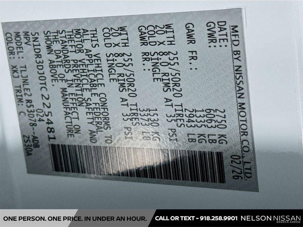 New 2026 Nissan Pathfinder Platinum image 34