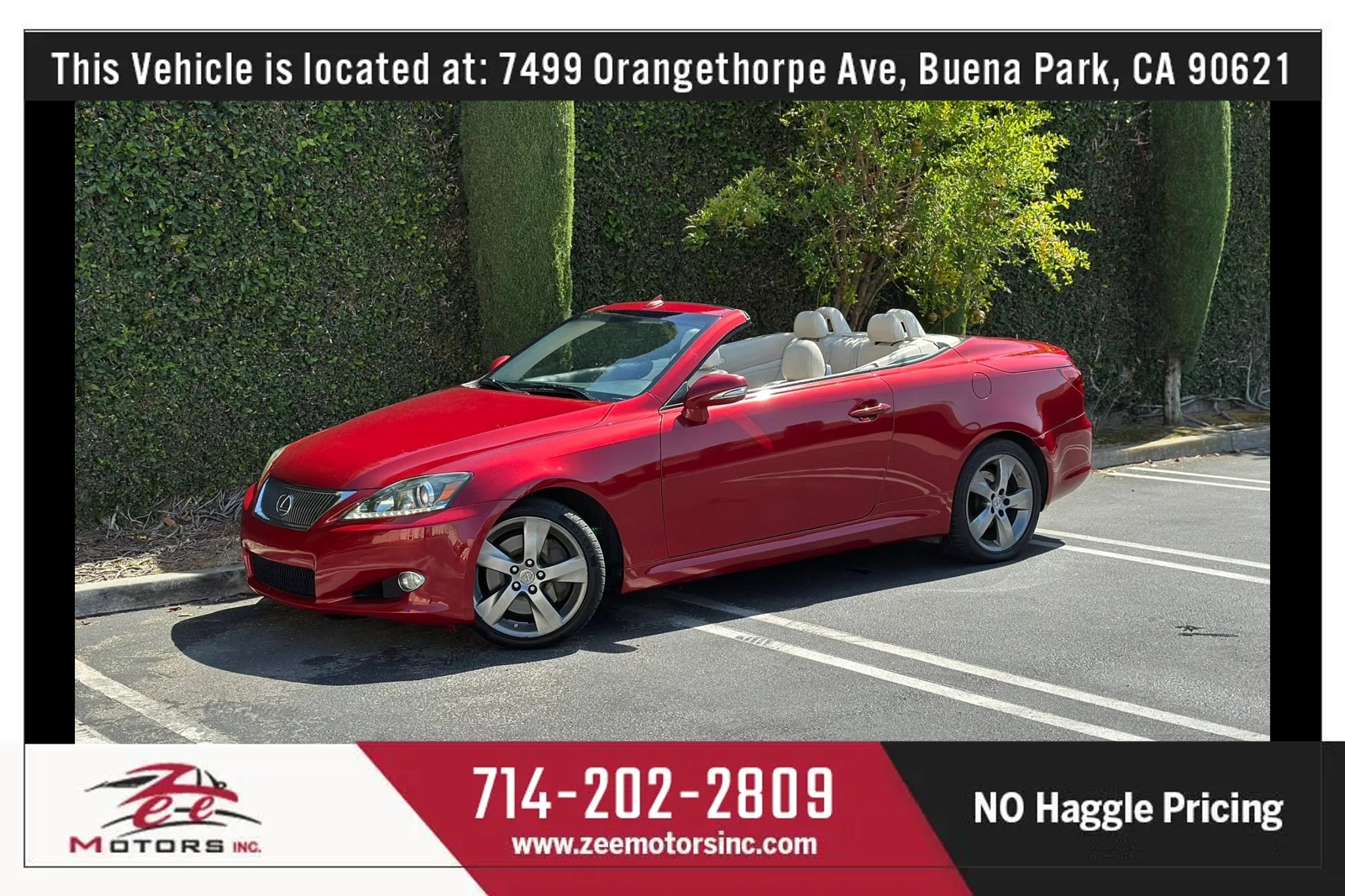 Used 2014 Lexus IS 350C w/ Navigation System Package RWD image 14