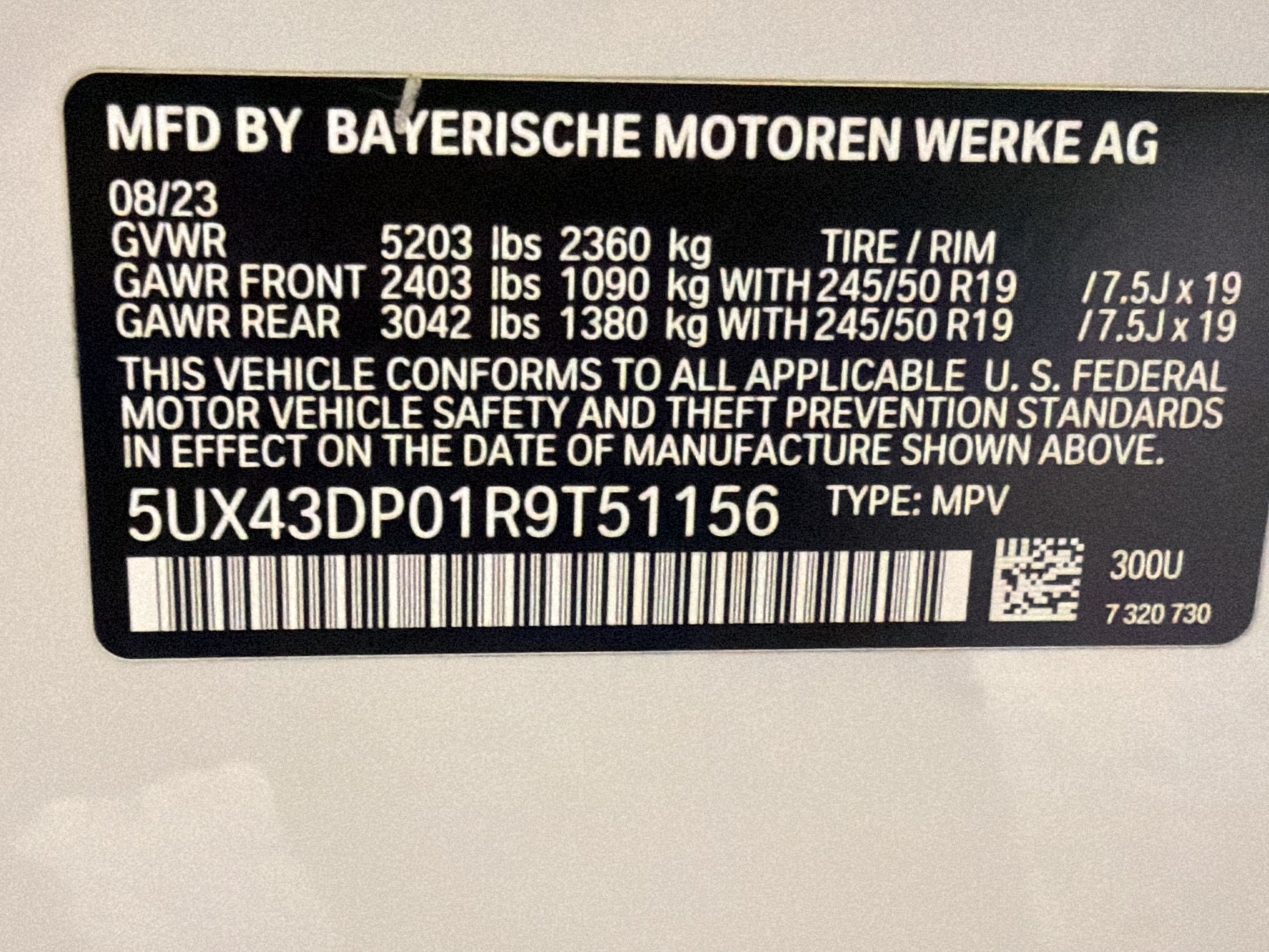 Certified 2024 BMW X3 sDrive30i w/ Convenience Package RWD image 26