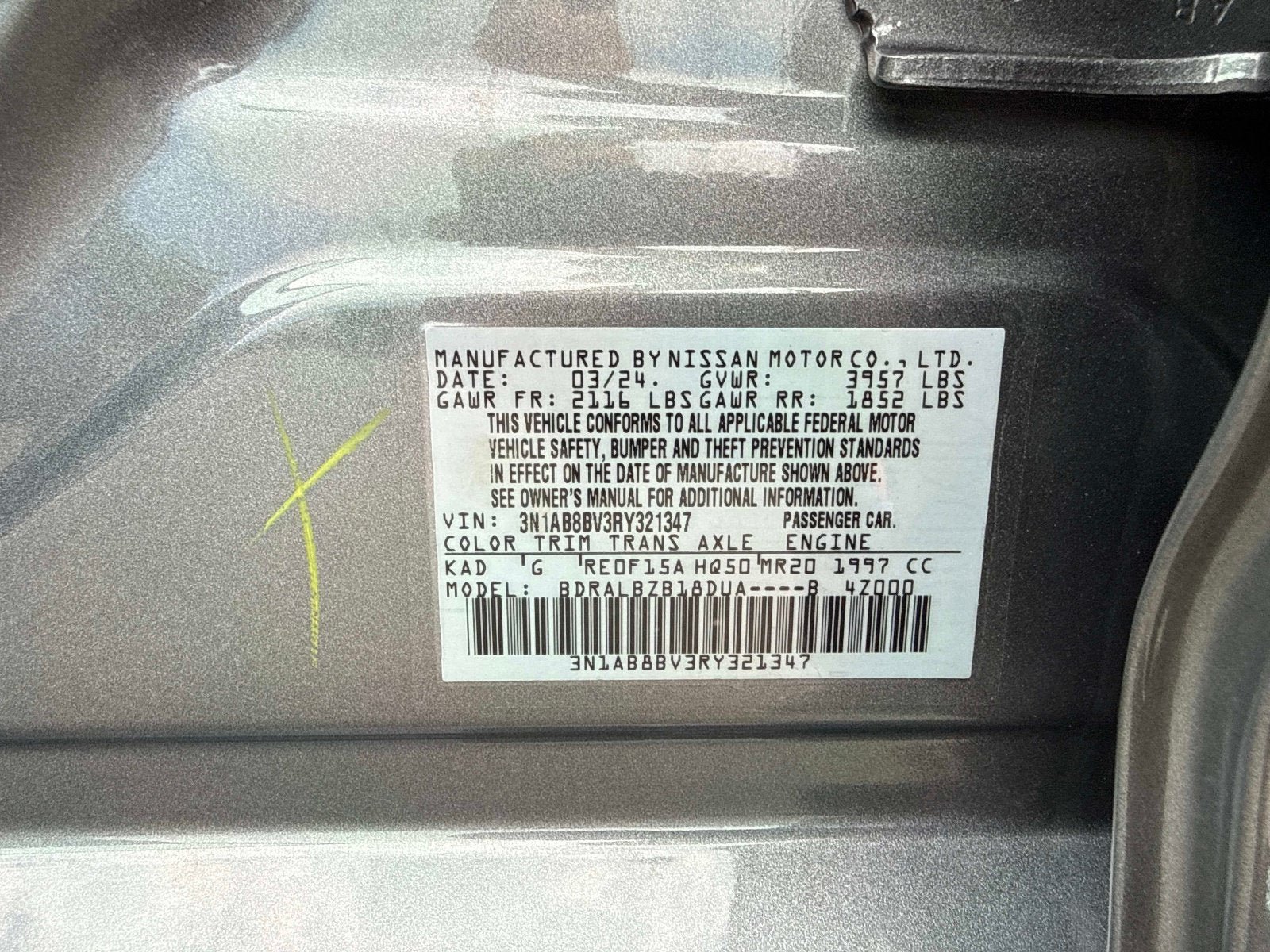 Certified 2024 Nissan Sentra S FWD image 31