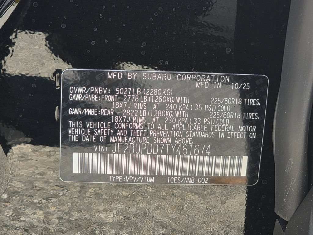 New 2026 Subaru Outback Limited AWD/4WD image 33