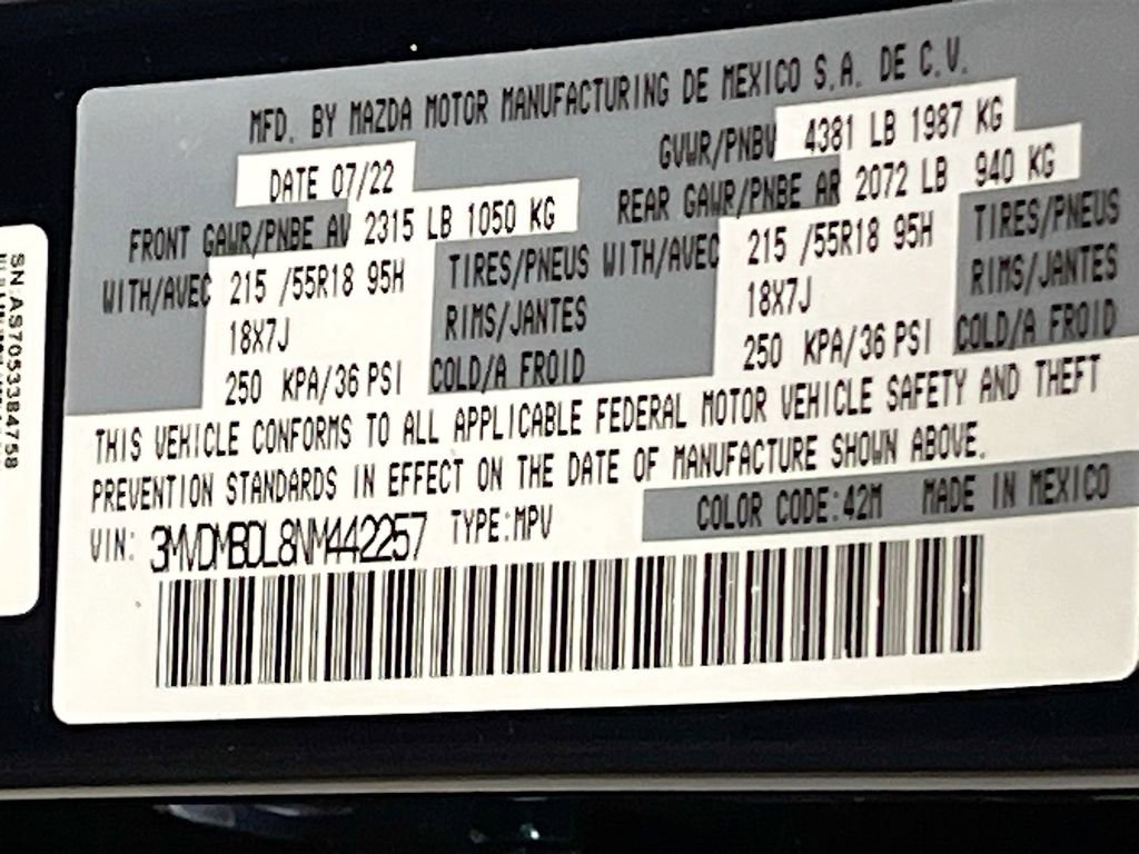 Used 2022 MAZDA CX-30 AWD 2.5 S w/ Premium Package image 32