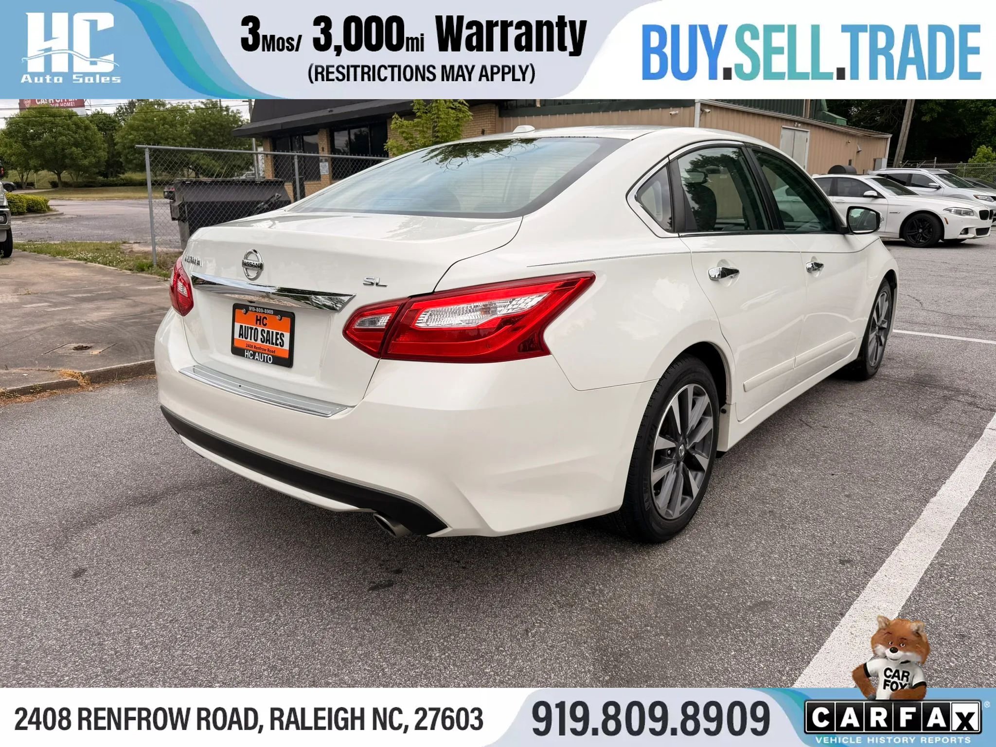 Used 2016 Nissan Altima 2.5 SL w/ 2.5 Technology w/LED Package FWD image 5