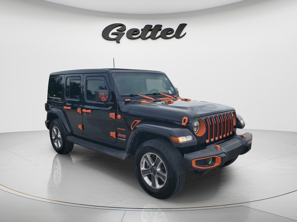 Used 2021 Jeep Wrangler Unlimited Sahara w/ Safety Group AWD/4WD image 3