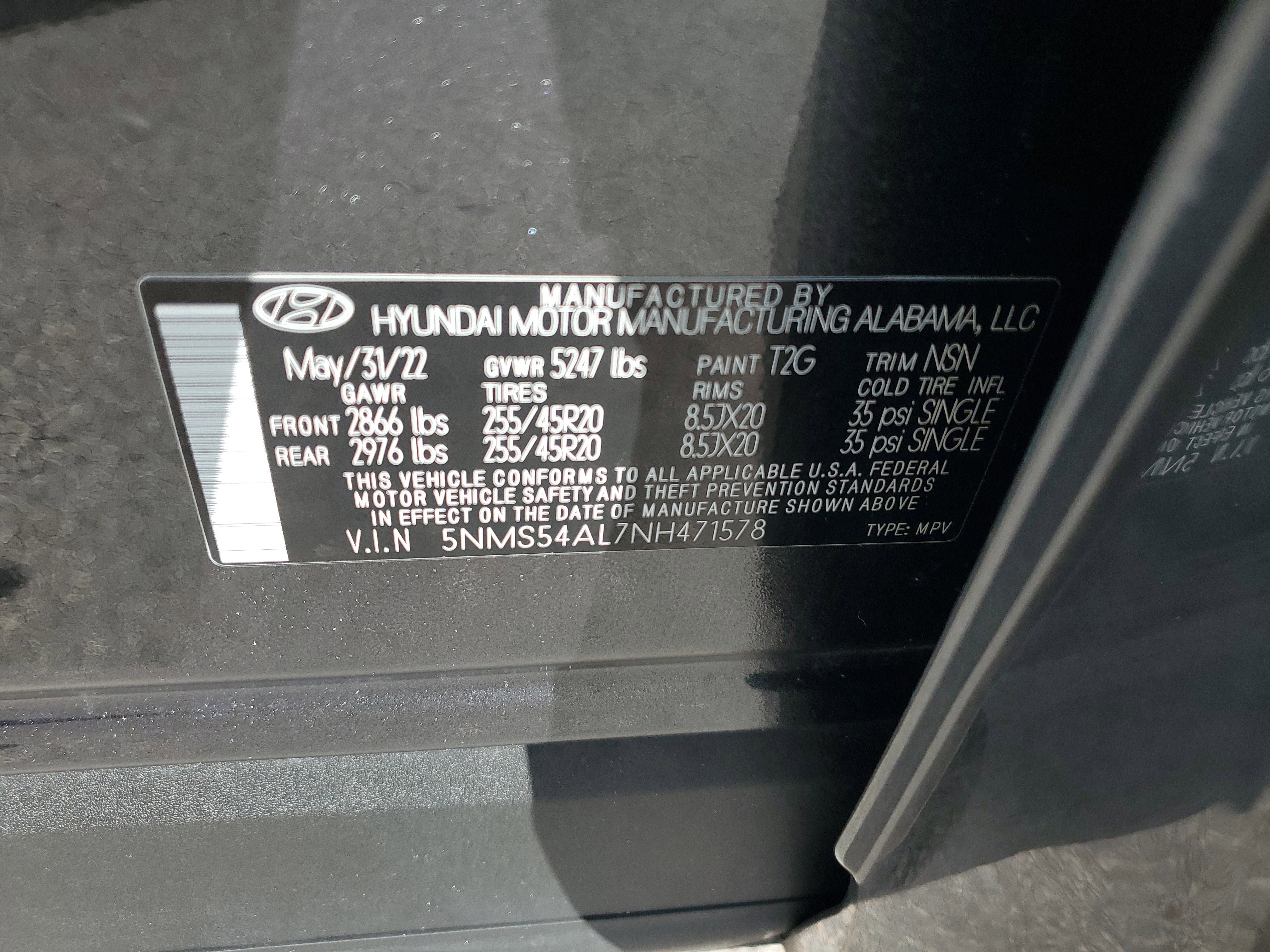 Used 2022 Hyundai Santa Fe Calligraphy image 41