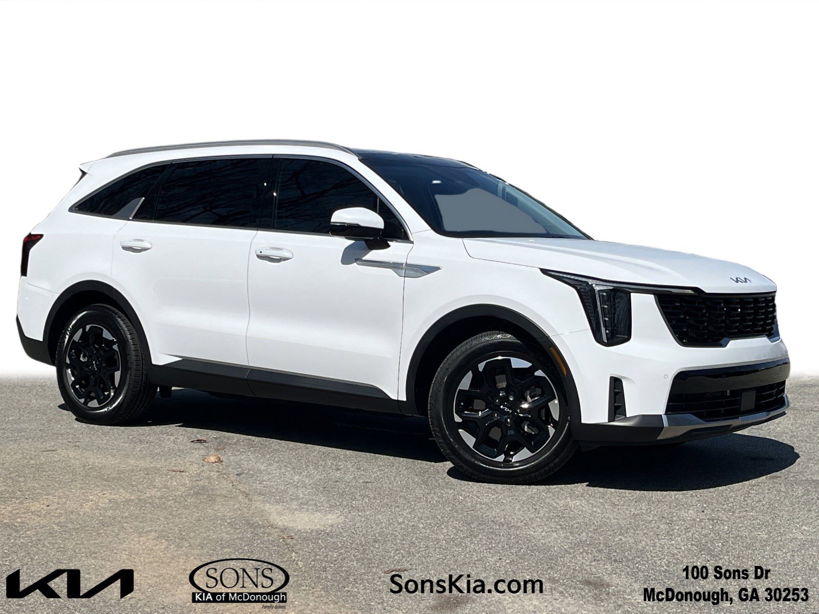 Certified 2025 Kia Sorento S w/ Panoramic Sunroof Package