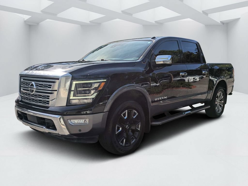 Used 2021 Nissan Titan Platinum Reserve w/ Moonroof Package AWD/4WD image 7