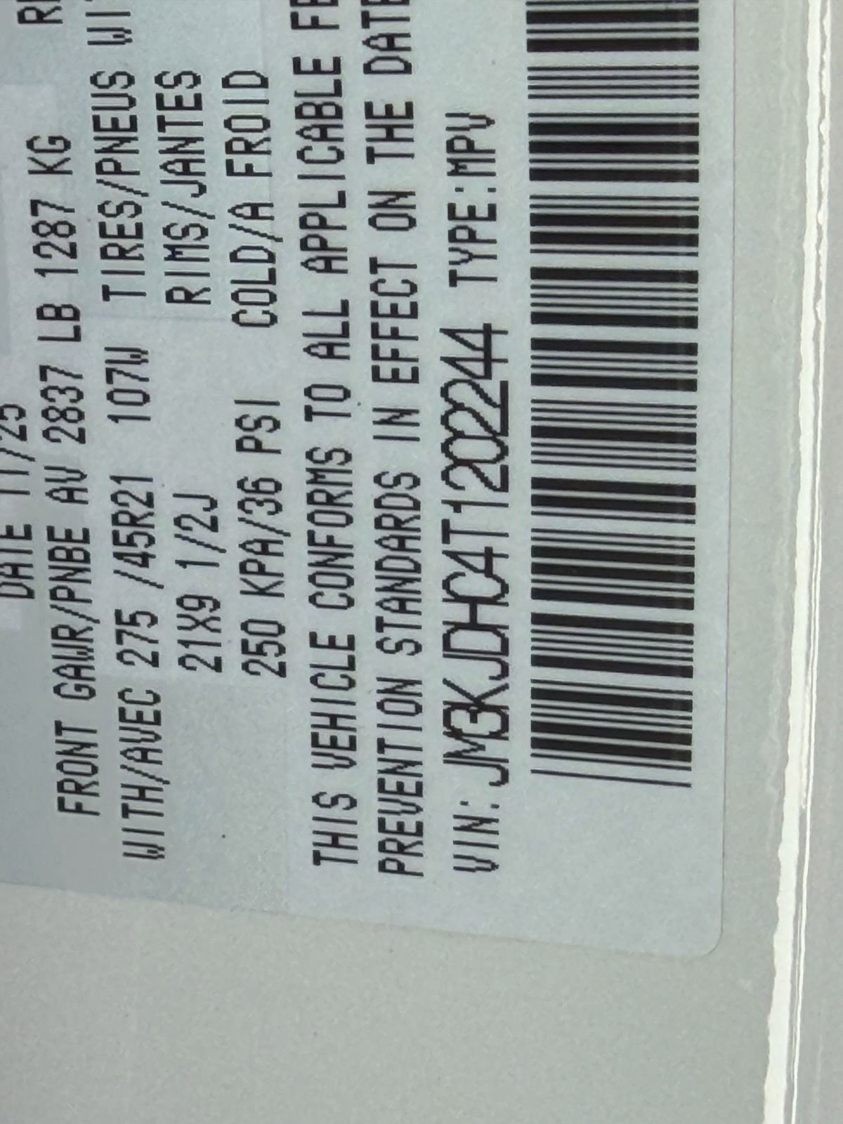 New 2026 MAZDA CX-70 3.3 Turbo S w/ Premium Package image 25