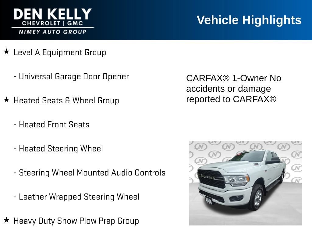 Used 2022 RAM 2500 Big Horn w/ Level A Equipment Group AWD/4WD image 16