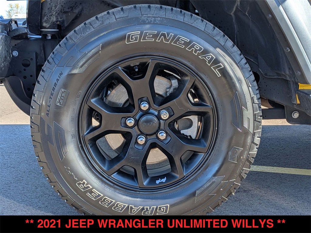 Used 2021 Jeep Wrangler Unlimited Willys image 30