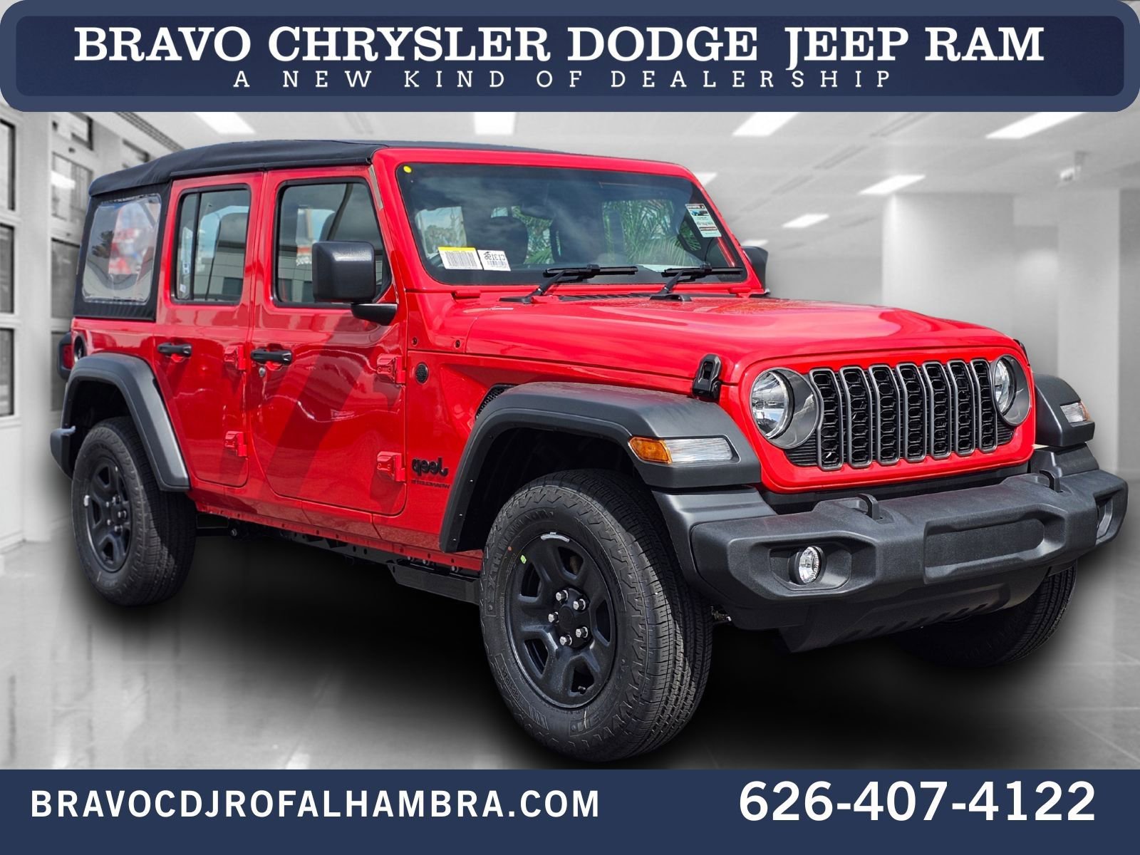 New 2026 Jeep Wrangler Unlimited Sport