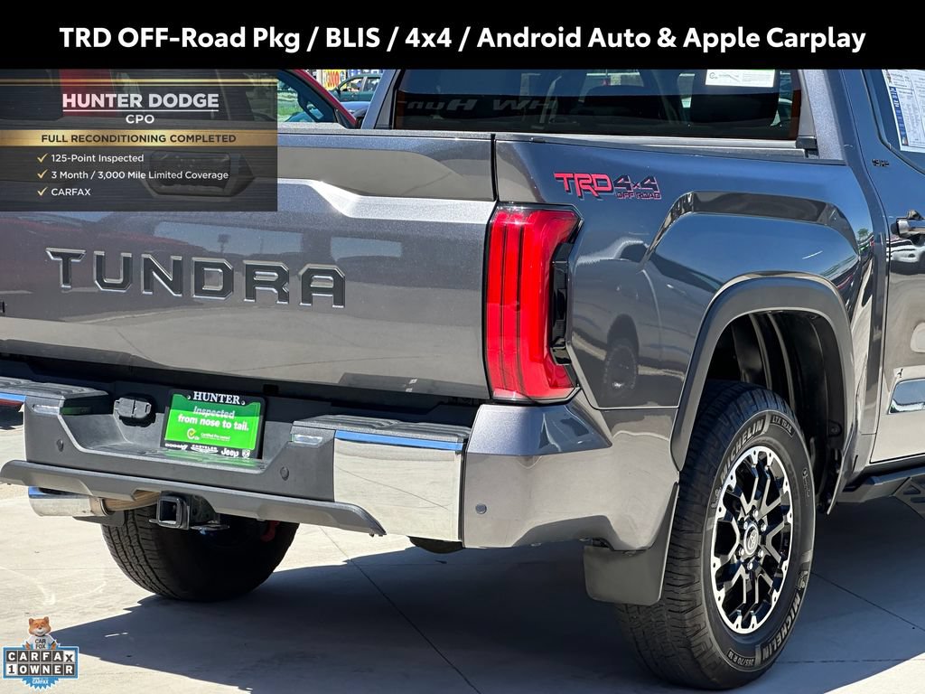 Used 2024 Toyota Tundra SR5 w/ TRD Off-Road Package AWD/4WD image 9