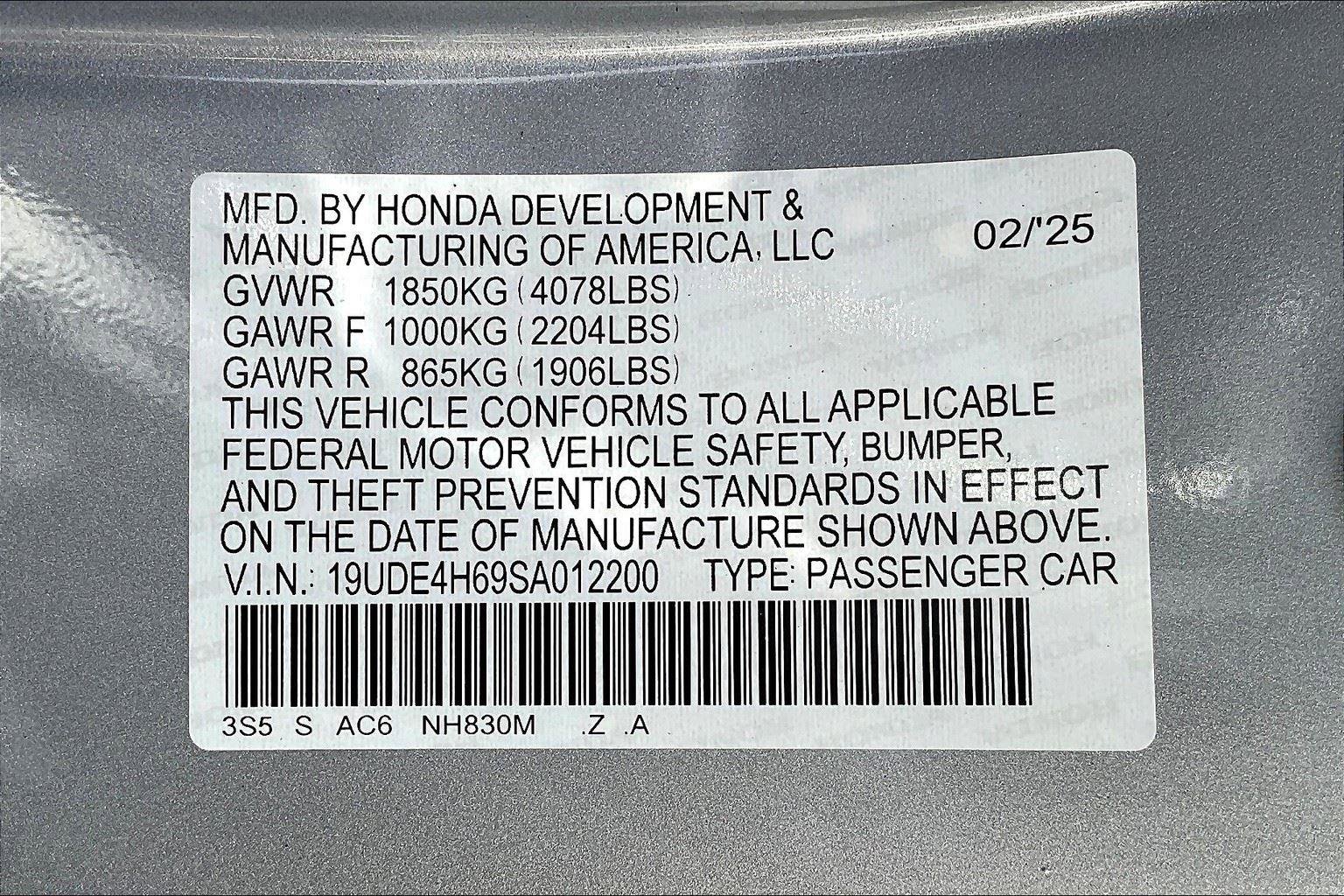 New 2025 Acura Integra A-Spec image 13