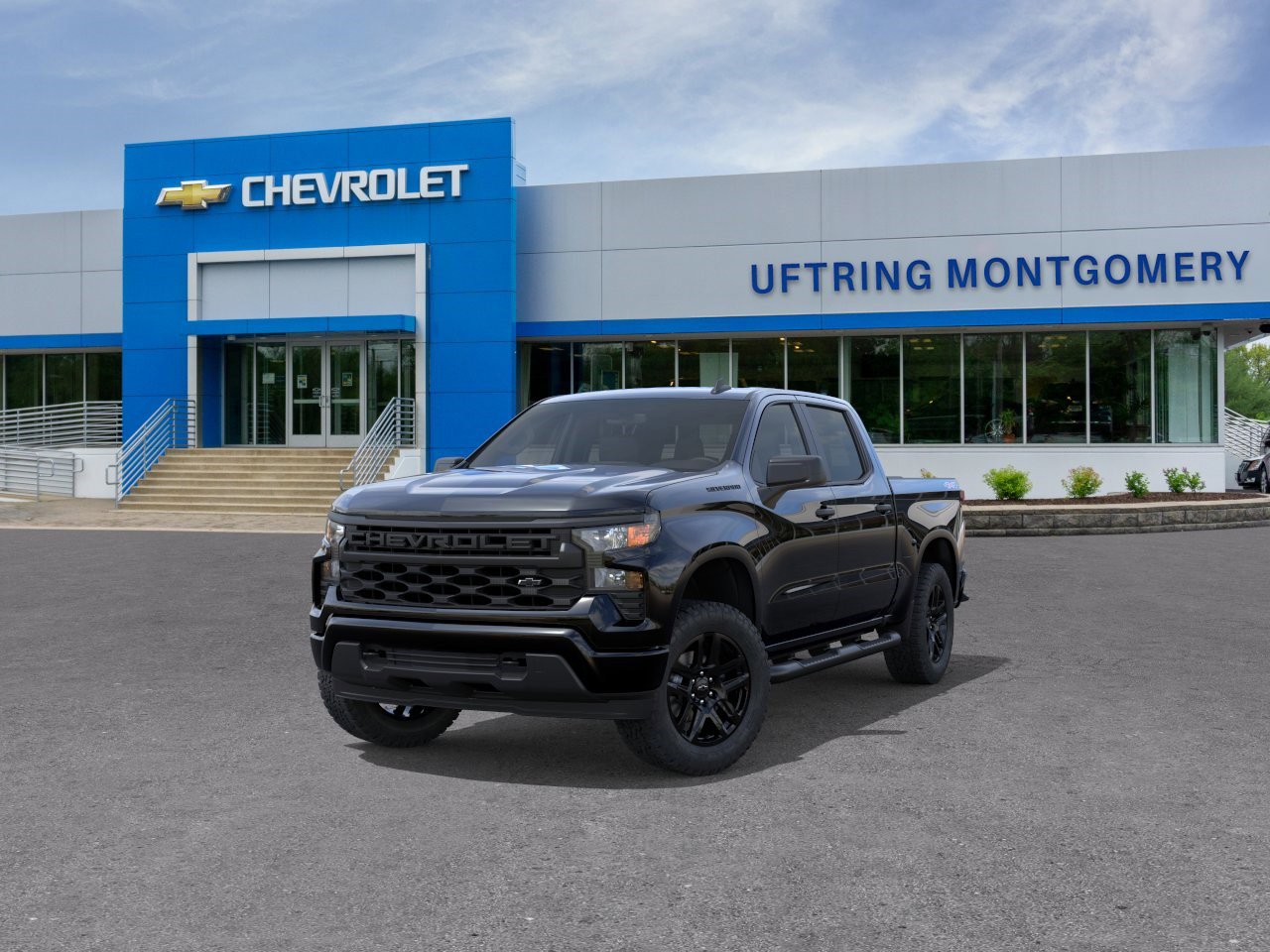 New 2026 Chevrolet Silverado 1500 Custom w/ Turbomax Blackout Package image 8
