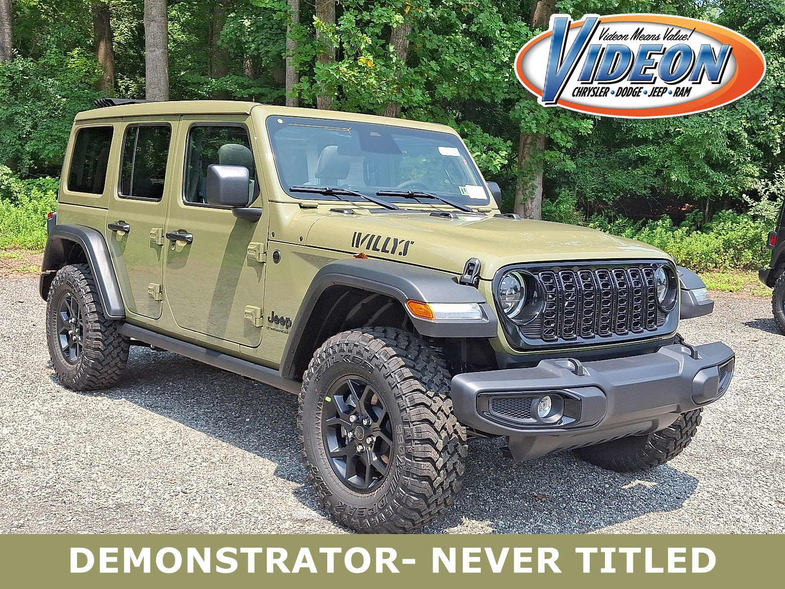 New 2025 Jeep Wrangler Willys