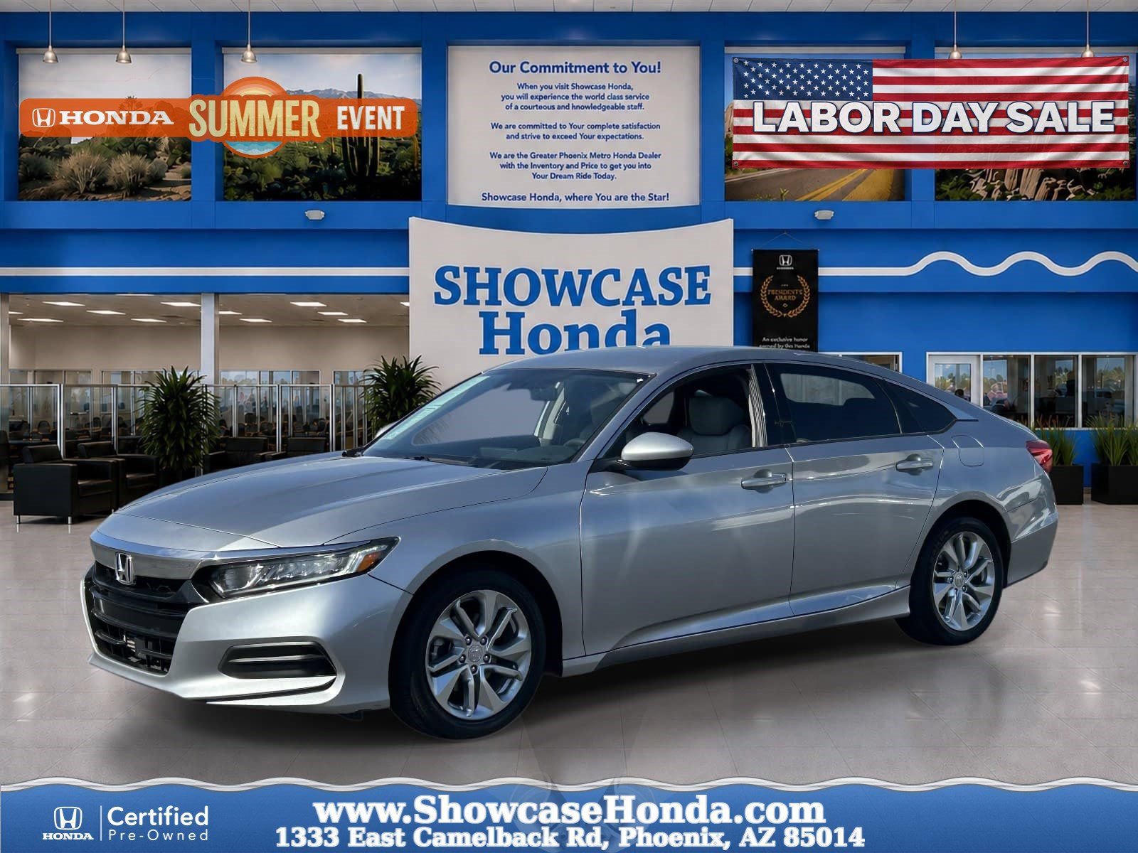 Certified 2018 Honda Accord LX image 1