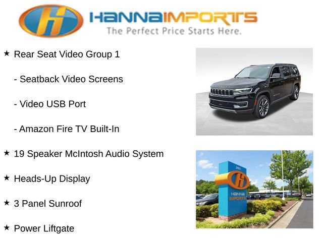 Used 2022 Jeep Wagoneer Series III w/ Premium Group I image 22