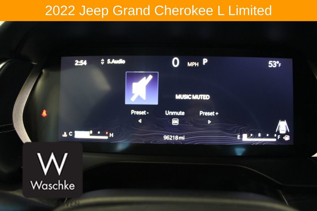 Used 2022 Jeep Grand Cherokee L Limited w/ Trailer Tow Group (B) image 48