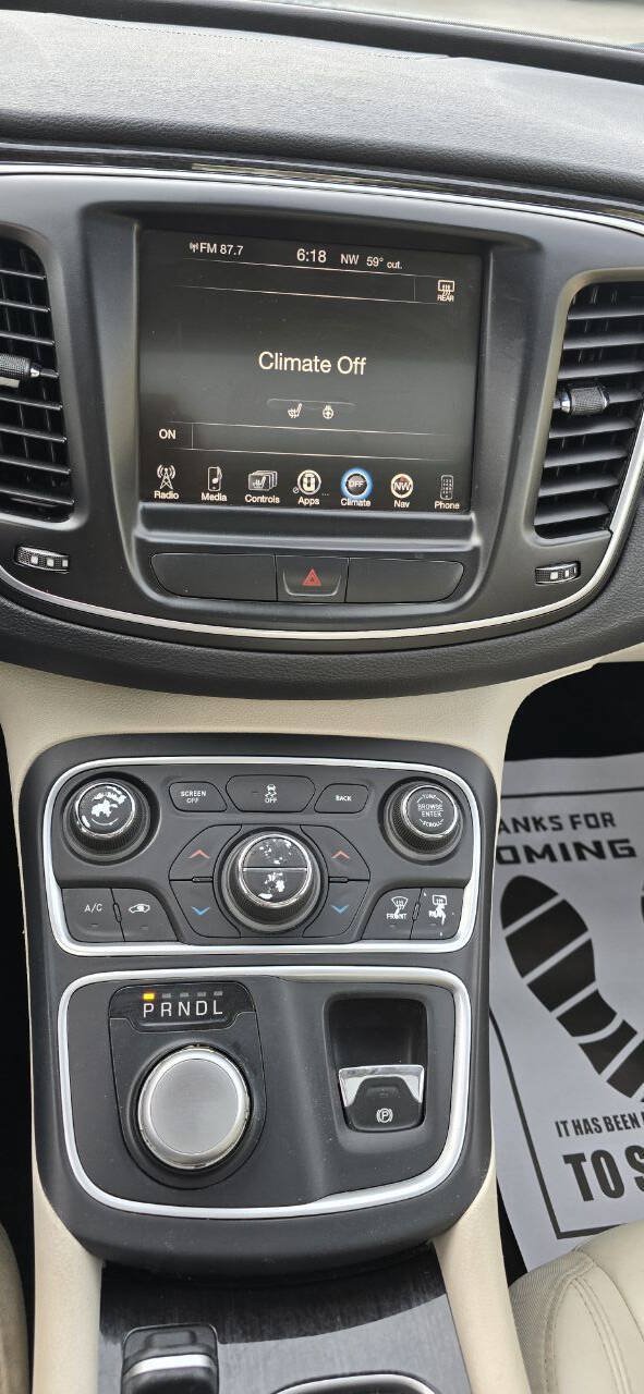 Used 2016 Chrysler 200 C w/ Navigation & Sound Group I FWD image 26