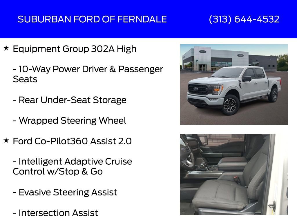 Used 2023 Ford F150 XLT w/ Equipment Group 302A High image 13