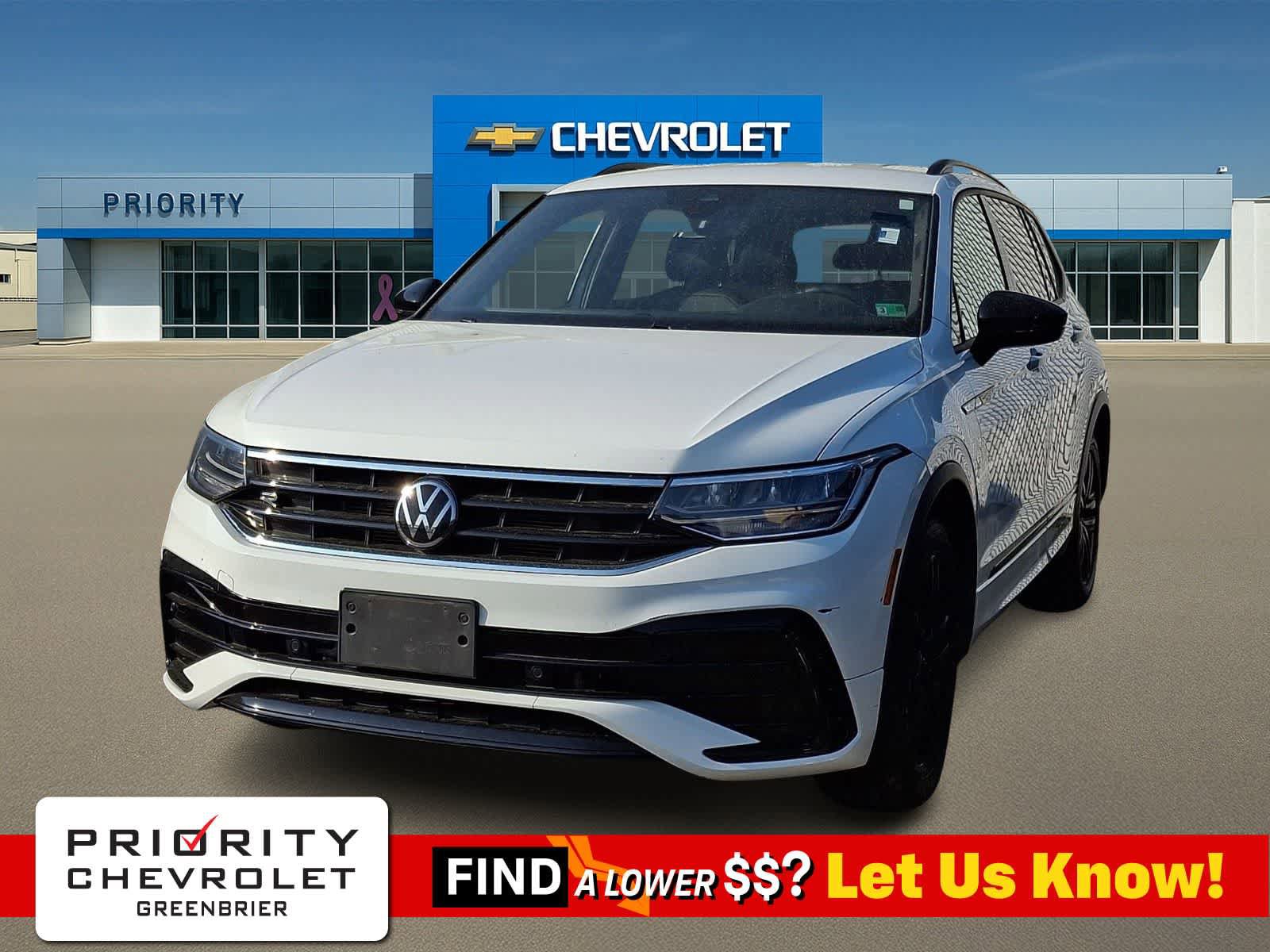 Used 2022 Volkswagen Tiguan SE R-Line FWD image 1