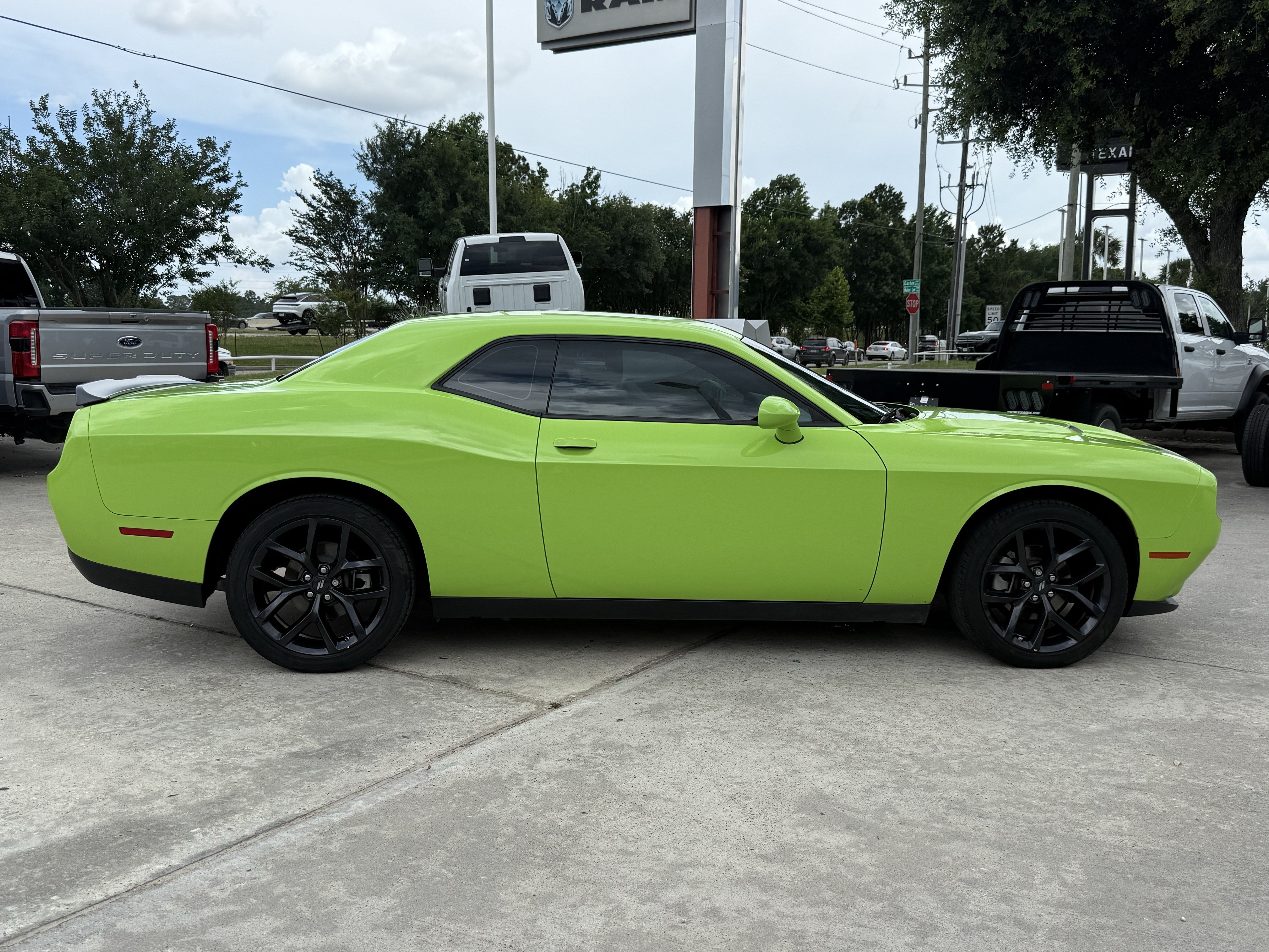 Used 2023 Dodge Challenger SXT w/ Blacktop Package RWD image 3