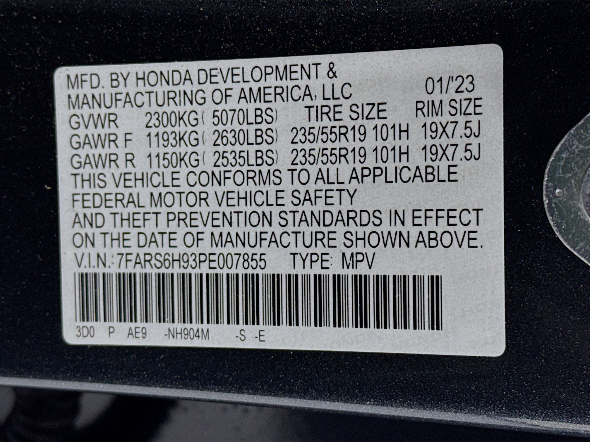 Certified 2023 Honda CR-V Sport Touring image 33