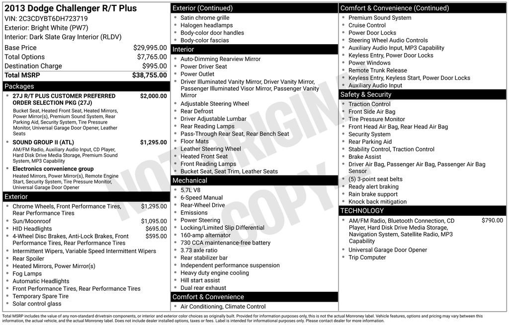 Used 2013 Dodge Challenger R/T Plus image 72