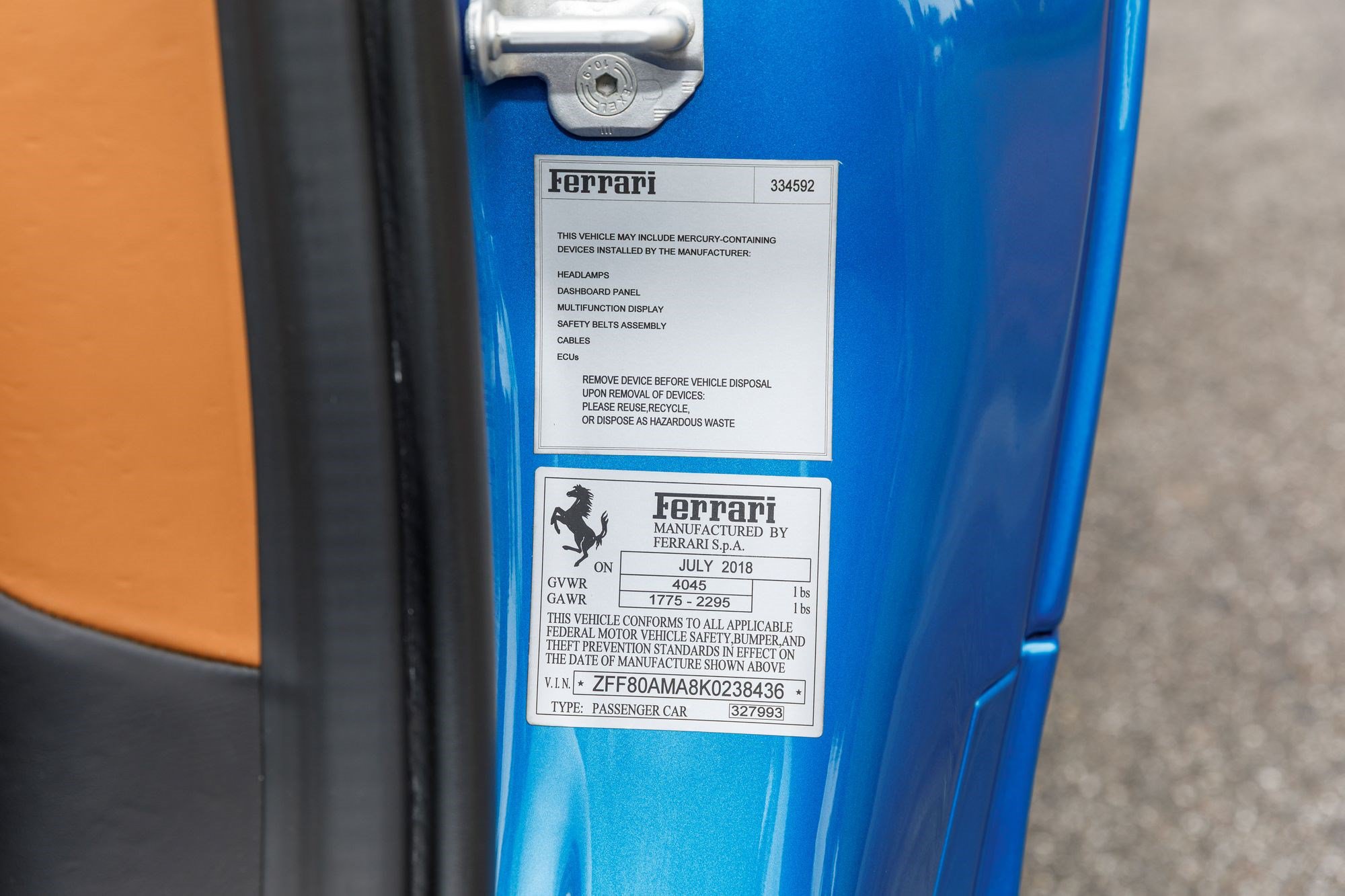 Used 2019 Ferrari 488 Spider RWD image 32