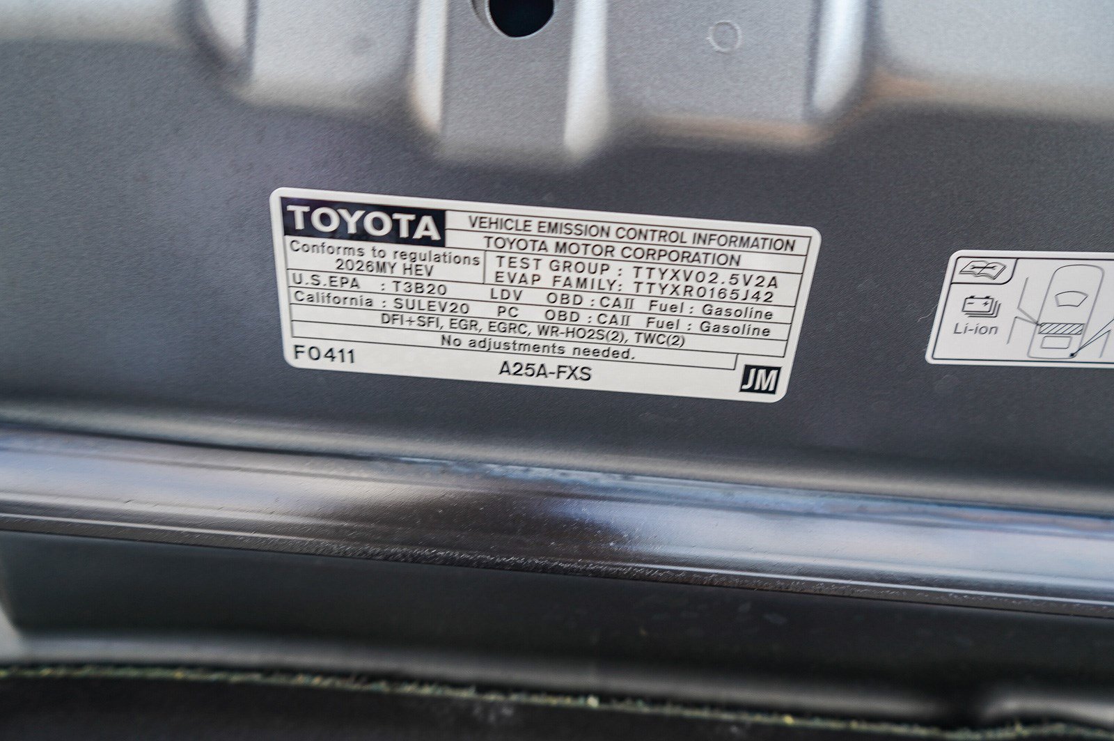 Certified 2026 Toyota Camry XSE FWD image 27