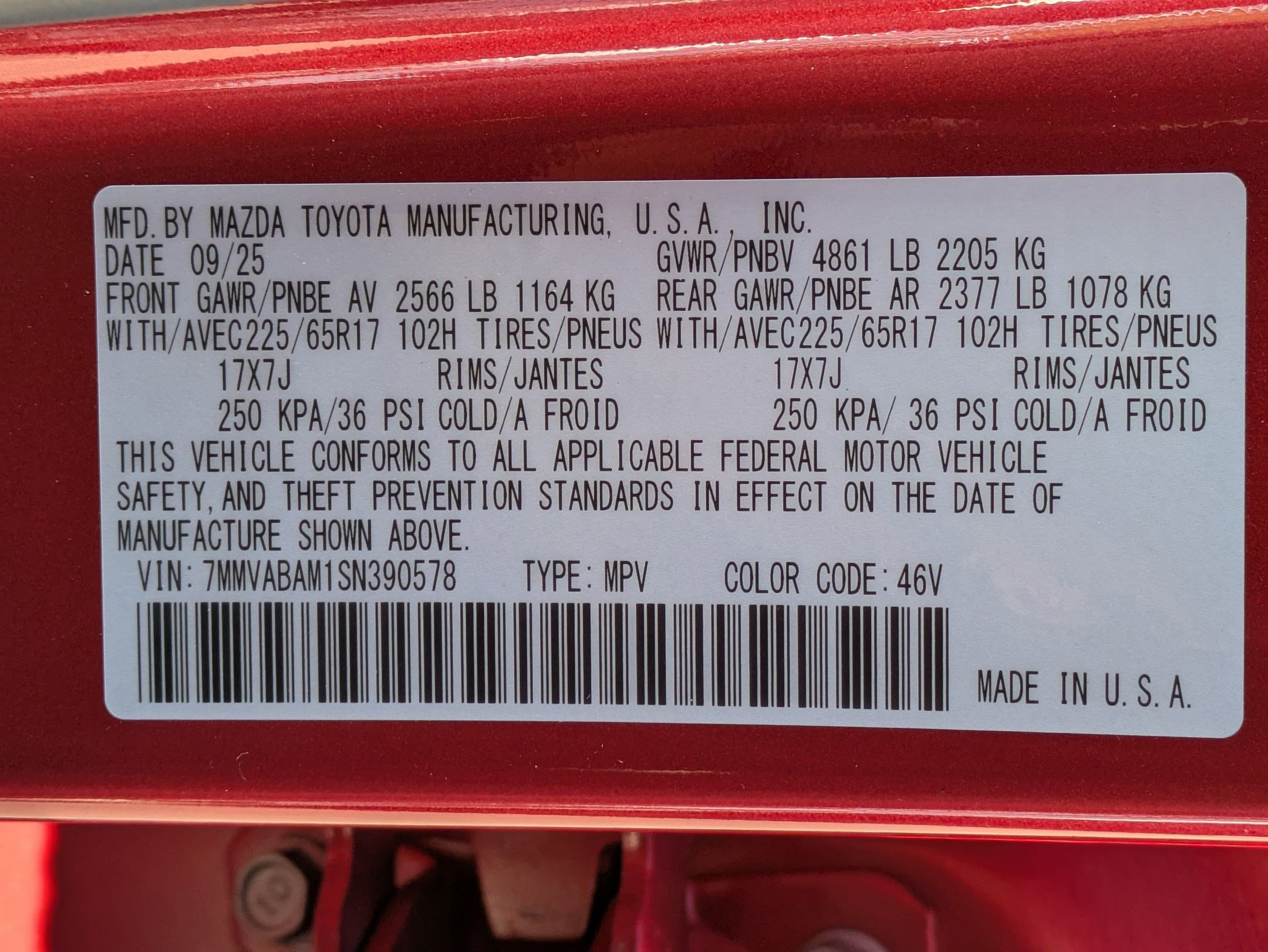 New 2025 MAZDA CX-50 AWD 2.5 S w/ Weather Package image 22