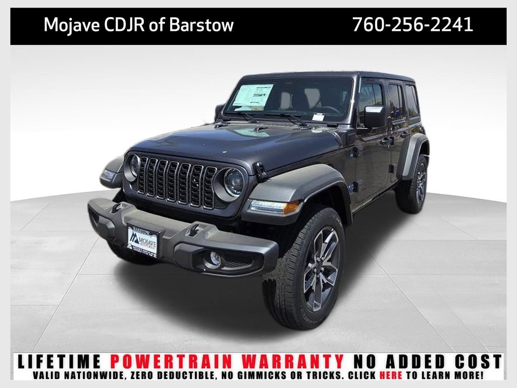 New 2025 Jeep Wrangler Unlimited Sport S 4xe w/ Convenience Group AWD/4WD image 1